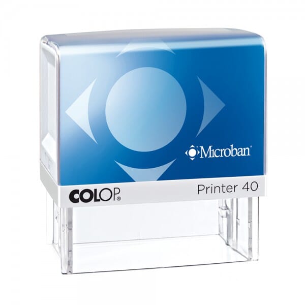 Colop Printer 40 Microban (59x23 mm - 6 regels)